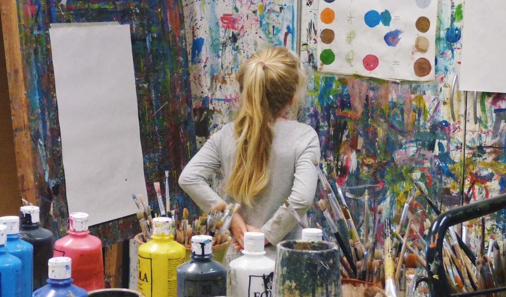 Foto van Bevrijdingsdag: Knutselen aan een kunstwerk (kinderen)