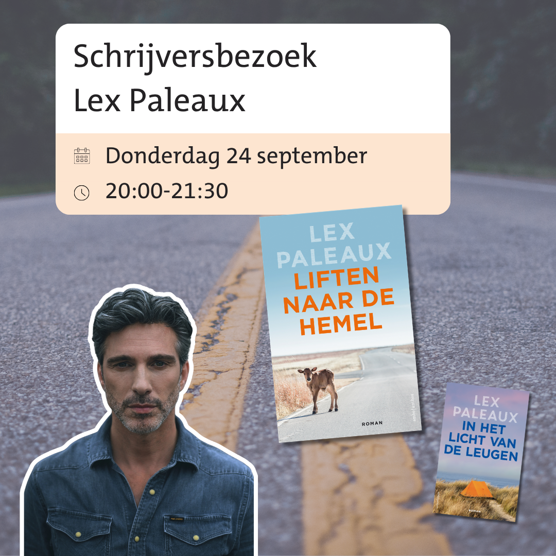 Foto van Schrijversbezoek Lex Paleaux