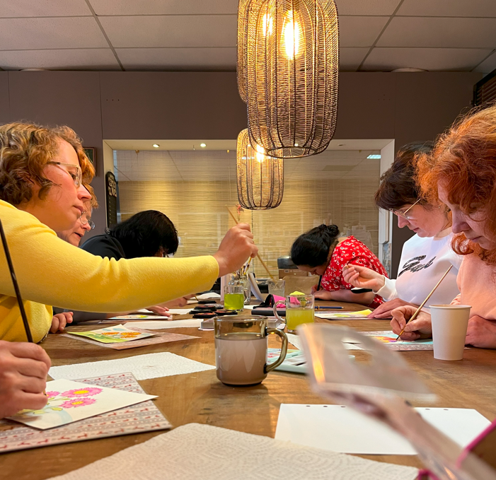 Foto van Feestelijke opening expositie Bibliotheek Barneveld
