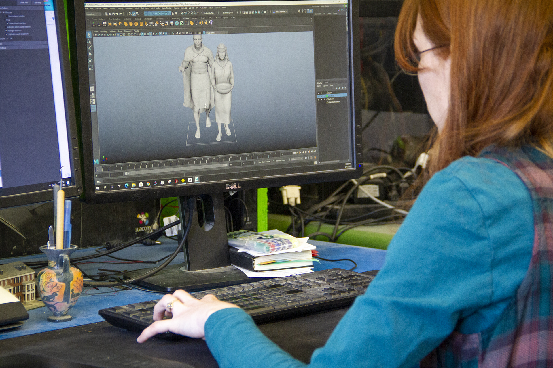 Foto van 3D workshop