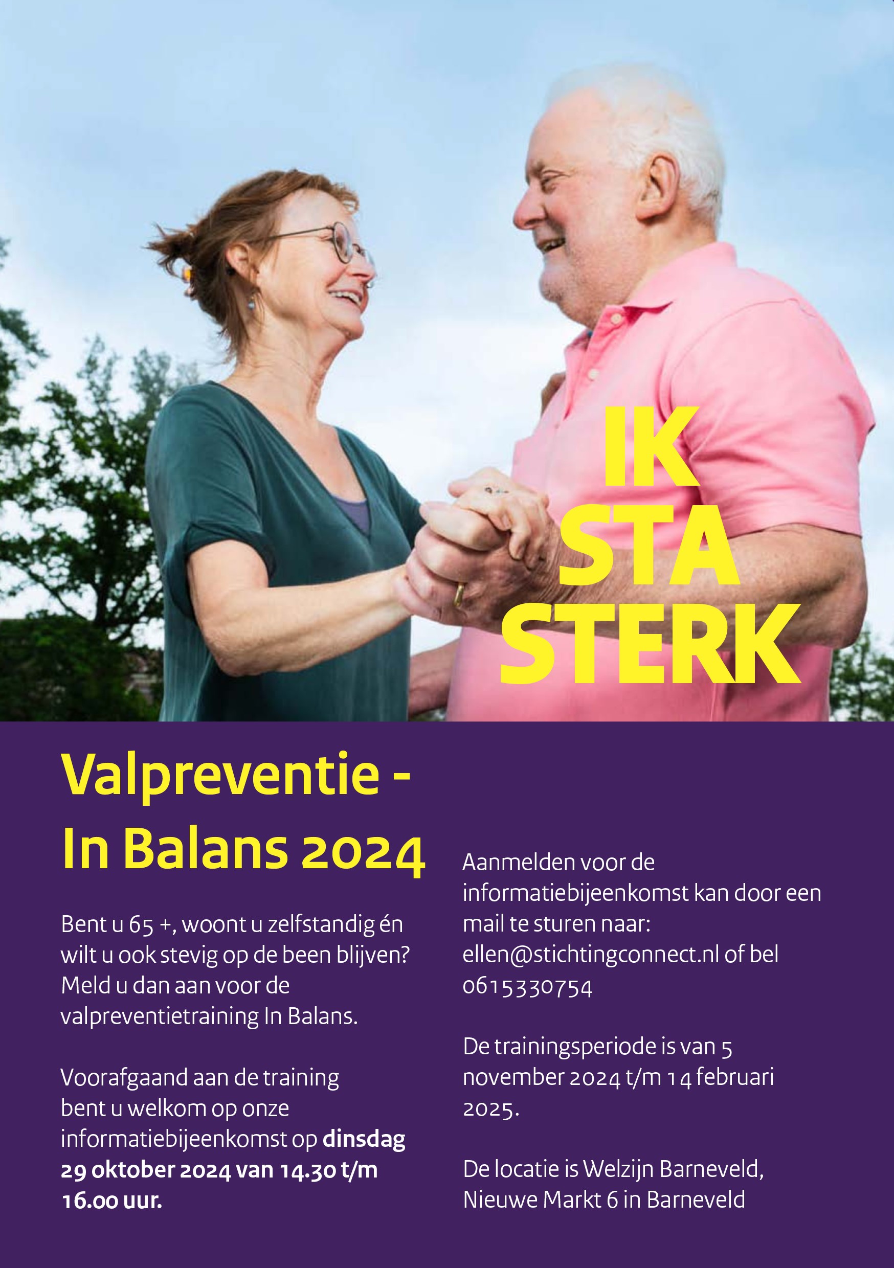 Foto van Training In Balans najaar - informatiebijeenkomst
