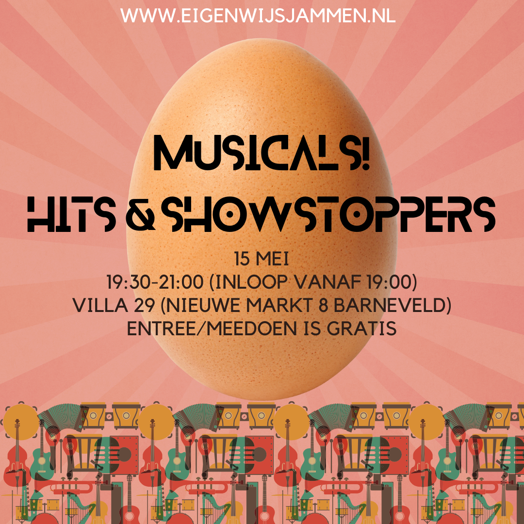 Foto van 'Ei'genwijs Jammen: Musicals