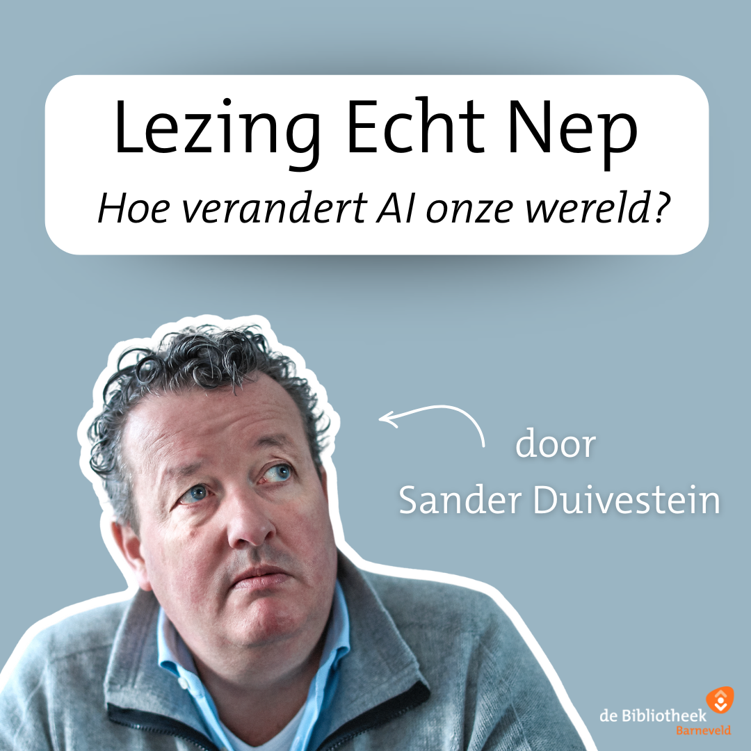 Foto van Lezing Echt Nep door Sander Duivestein