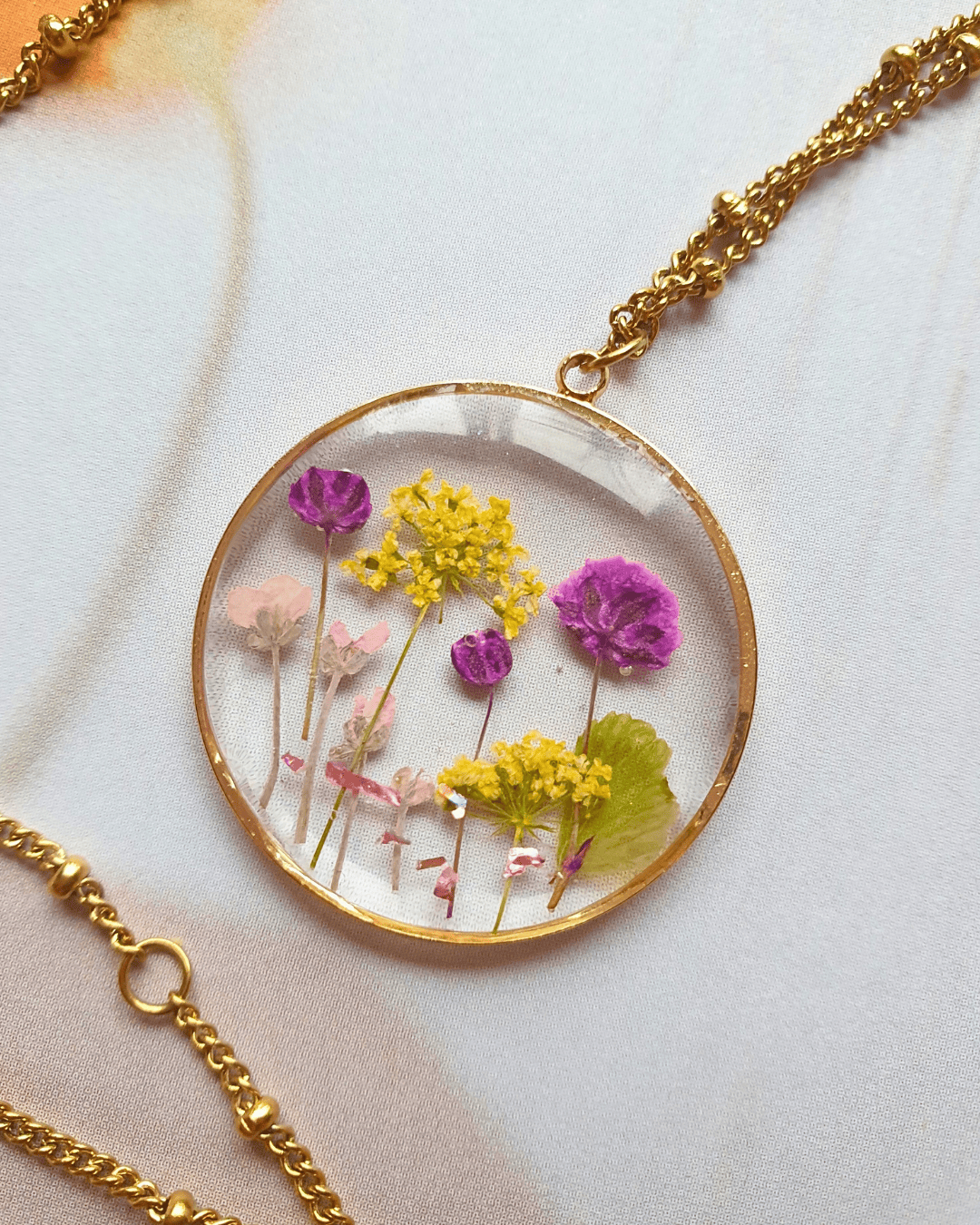 Foto van Workshop Botanische sieraden UV resin