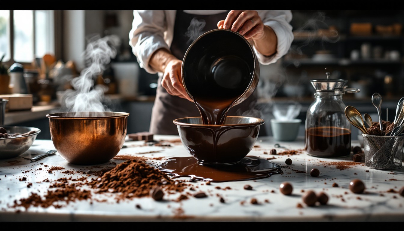Foto van Chocoladeworkshop