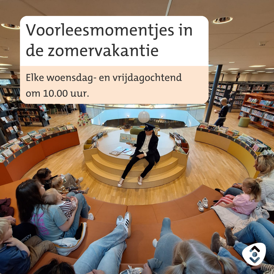 afbeelding voor Voorleesmomentje in de zomervakantie
