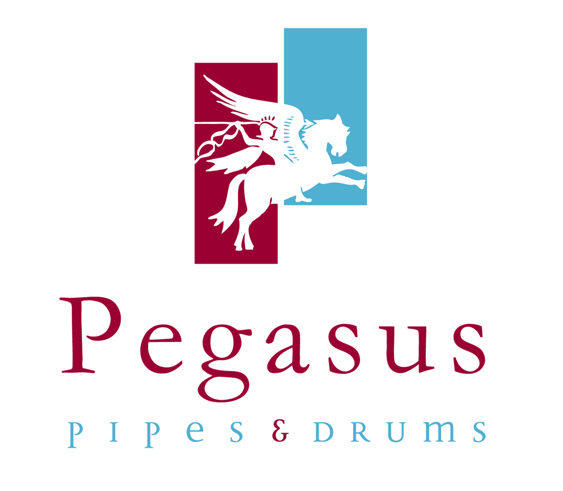 Logo van Vereniging Pegasus Pipes & Drums
