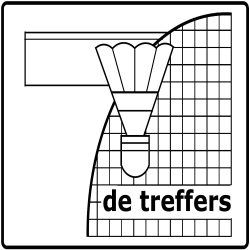 Logo van Badmintonvereniging ´de Treffers´